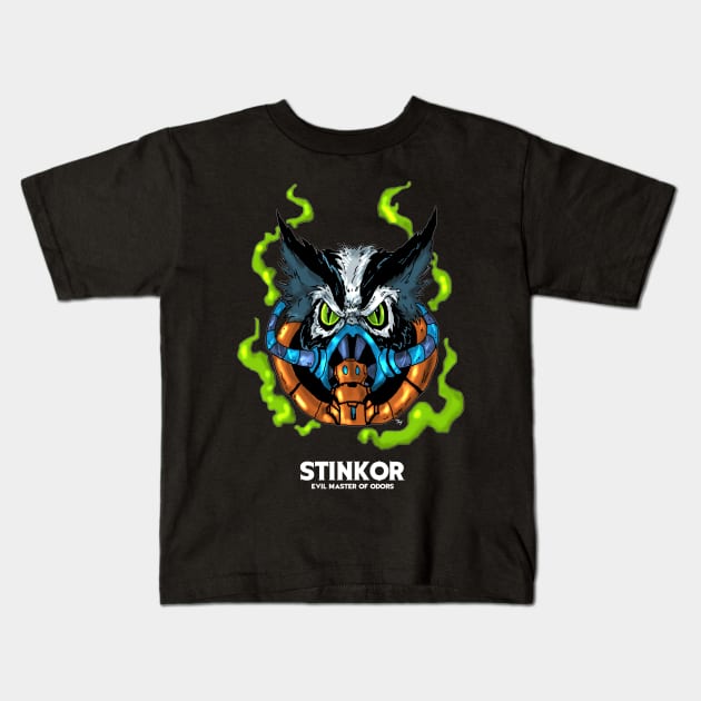 Stinkor Kids T-Shirt by Trapjaw1974